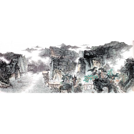 Chinese Landscape Painting - CNAG013898