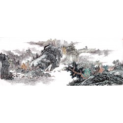 Chinese Landscape Painting - CNAG013901