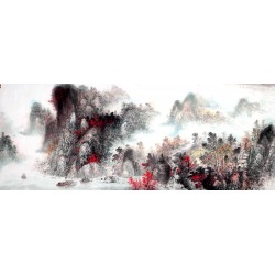 Chinese Landscape Painting - CNAG013904