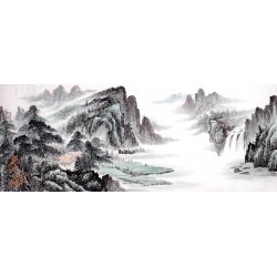 Chinese Landscape Painting - CNAG013905