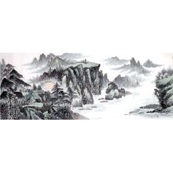 Chinese Landscape Painting - CNAG013906
