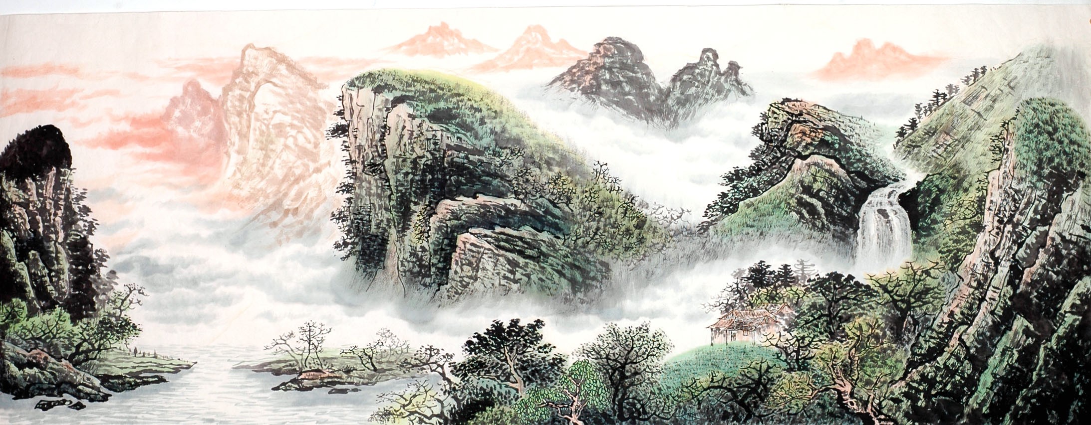 Chinese Landscape Painting - CNAG013909