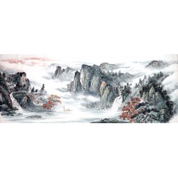 Chinese Landscape Painting - CNAG013912