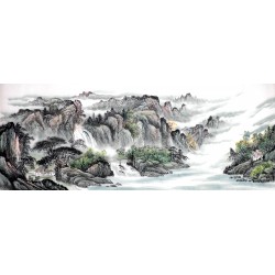 Chinese Landscape Painting - CNAG013913