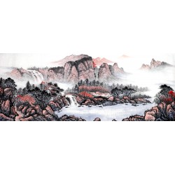Chinese Landscape Painting - CNAG013914