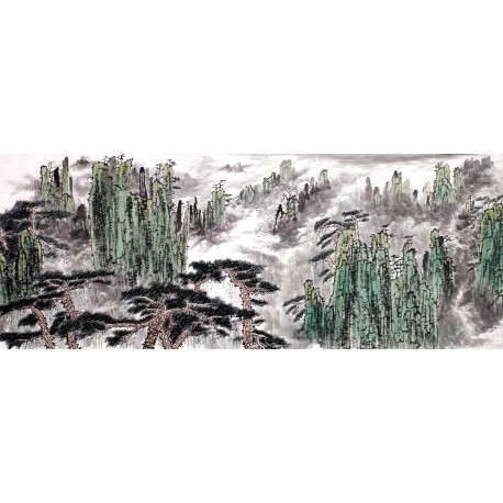 Chinese Landscape Painting - CNAG013915