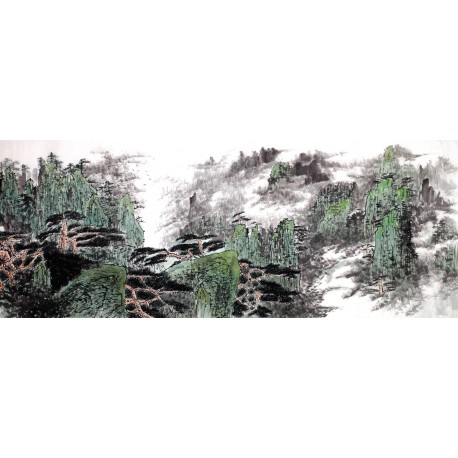 Chinese Landscape Painting - CNAG013916
