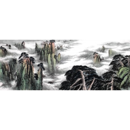 Chinese Landscape Painting - CNAG013917