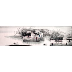 Chinese Landscape Painting - CNAG013923