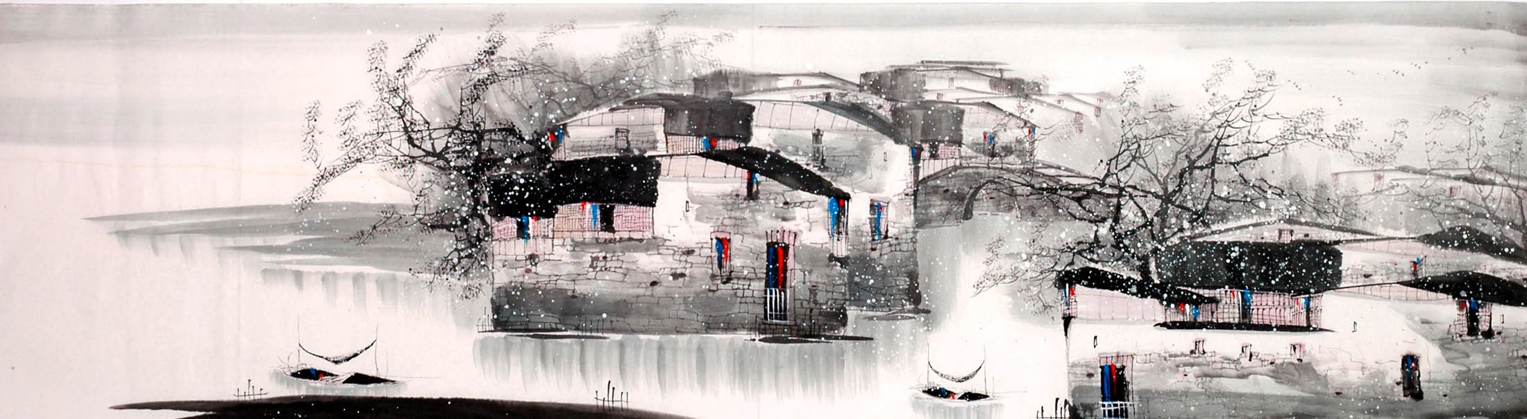 Chinese Landscape Painting - CNAG013923