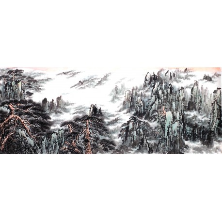 Chinese Landscape Painting - CNAG013924