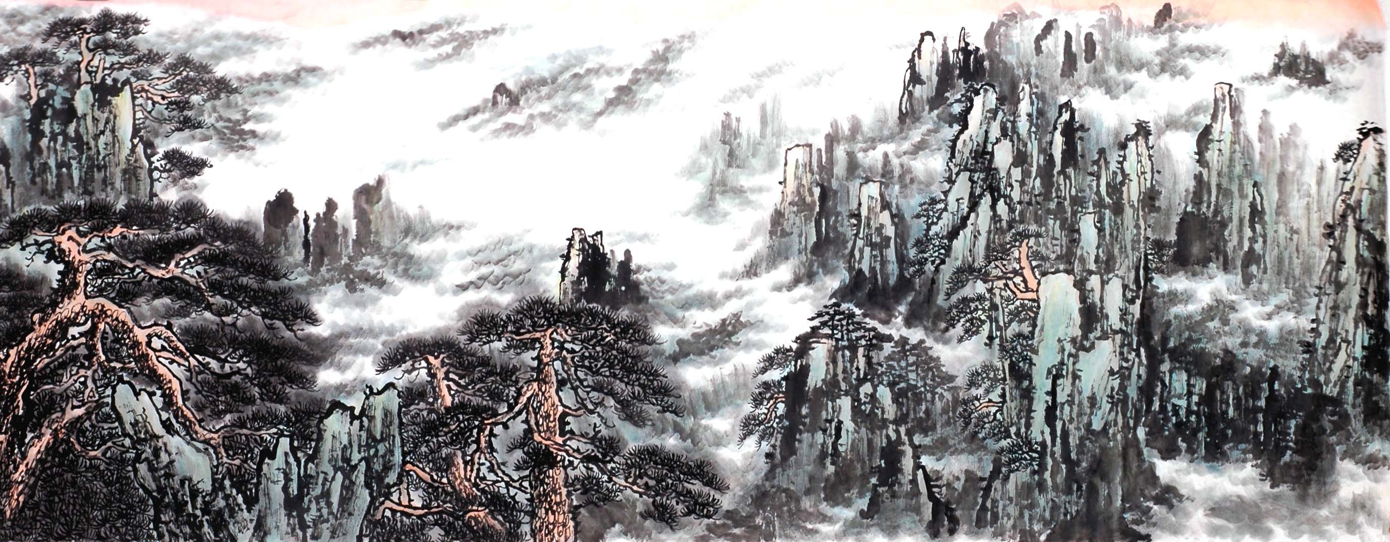 Chinese Landscape Painting - CNAG013924