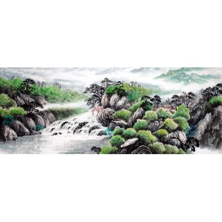 Chinese Landscape Painting - CNAG013927