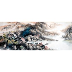 Chinese Landscape Painting - CNAG013928