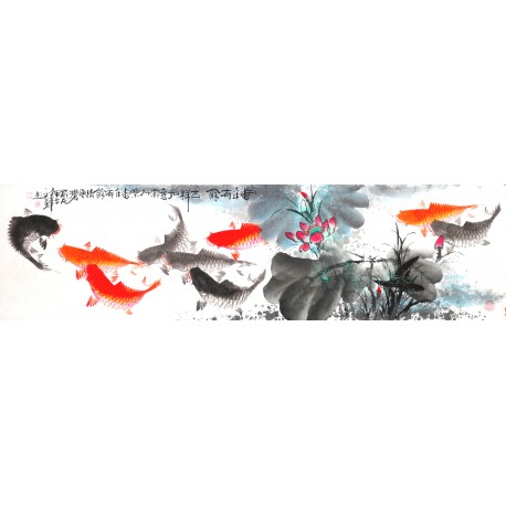 Chinese Fish Painting - CNAG013929