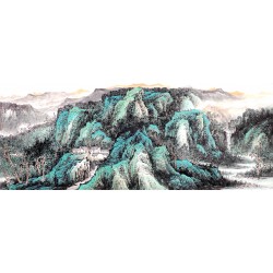 Chinese Landscape Painting - CNAG013930