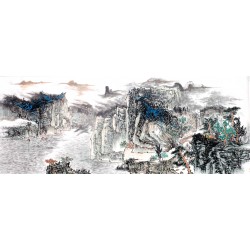 Chinese Landscape Painting - CNAG013932
