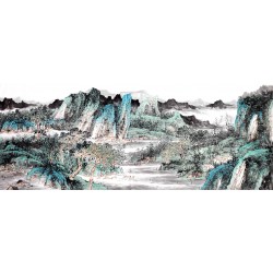 Chinese Landscape Painting - CNAG013933