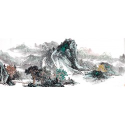 Chinese Landscape Painting - CNAG013934