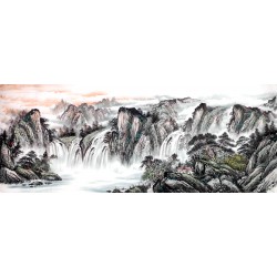 Chinese Landscape Painting - CNAG013937