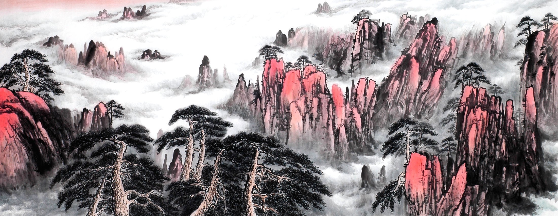 Chinese Landscape Painting - CNAG013938