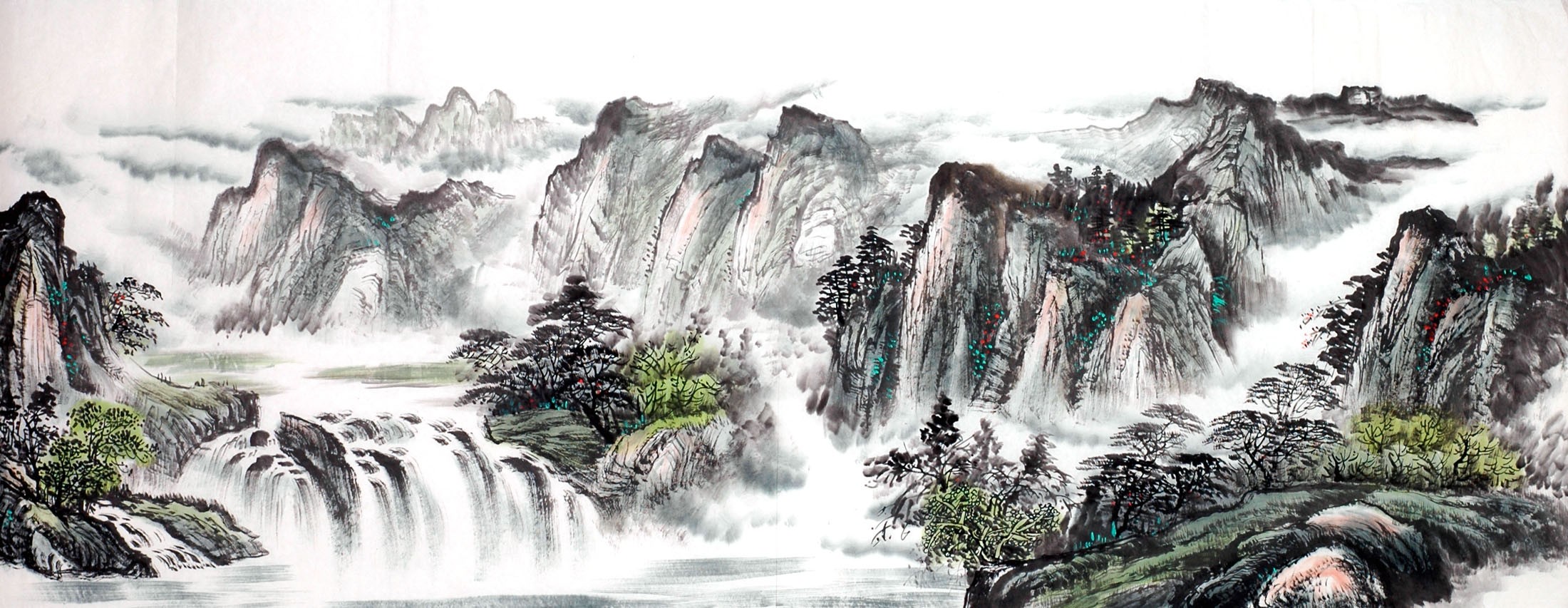 Chinese Landscape Painting - CNAG013939