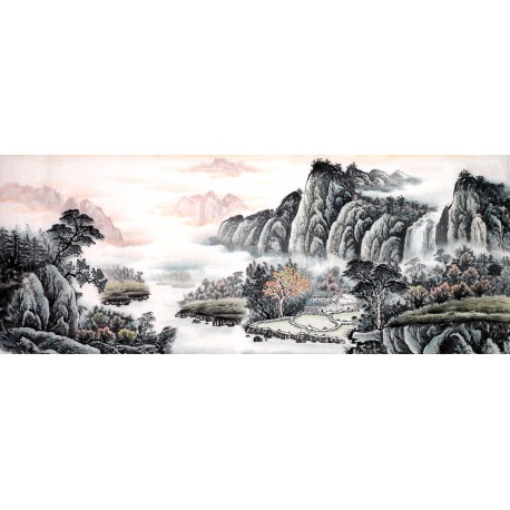 Chinese Landscape Painting - CNAG013940
