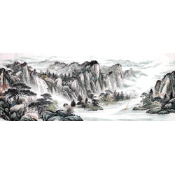 Chinese Landscape Painting - CNAG013941