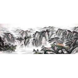 Chinese Landscape Painting - CNAG013942