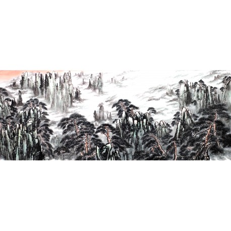 Chinese Landscape Painting - CNAG013946
