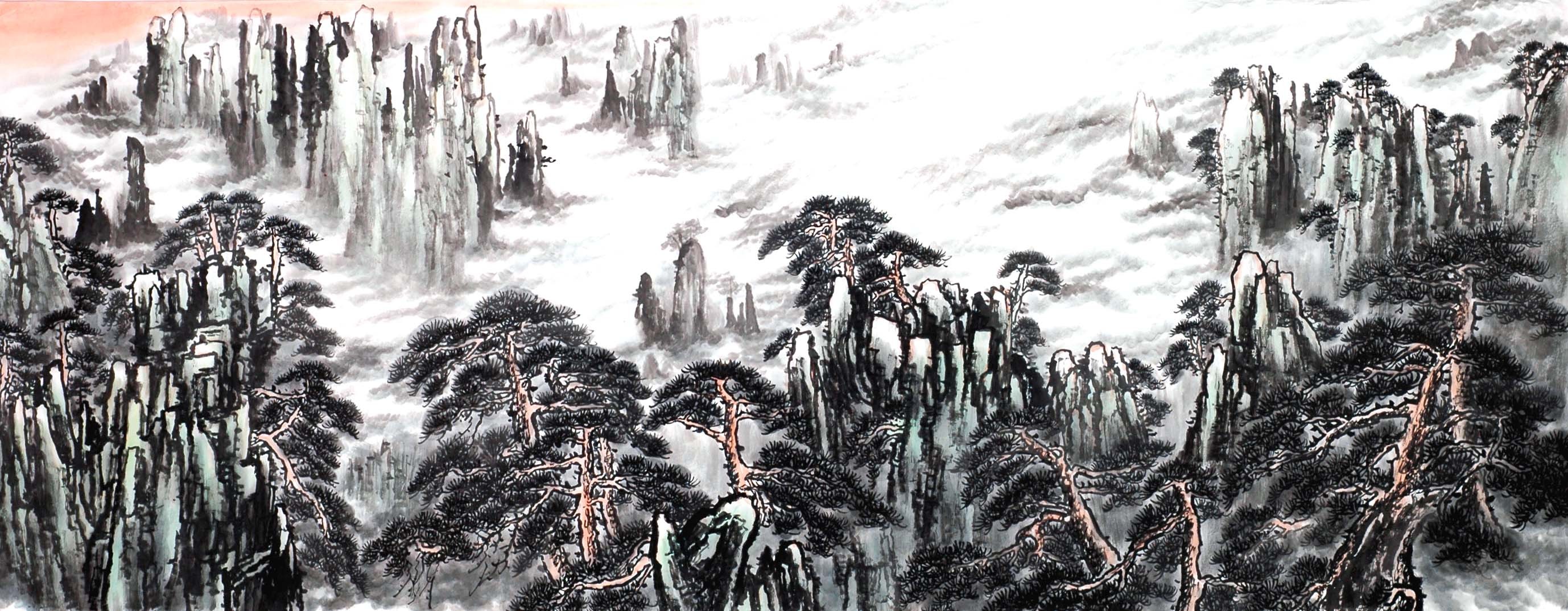 Chinese Landscape Painting - CNAG013946