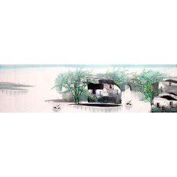 Chinese Landscape Painting - CNAG013949