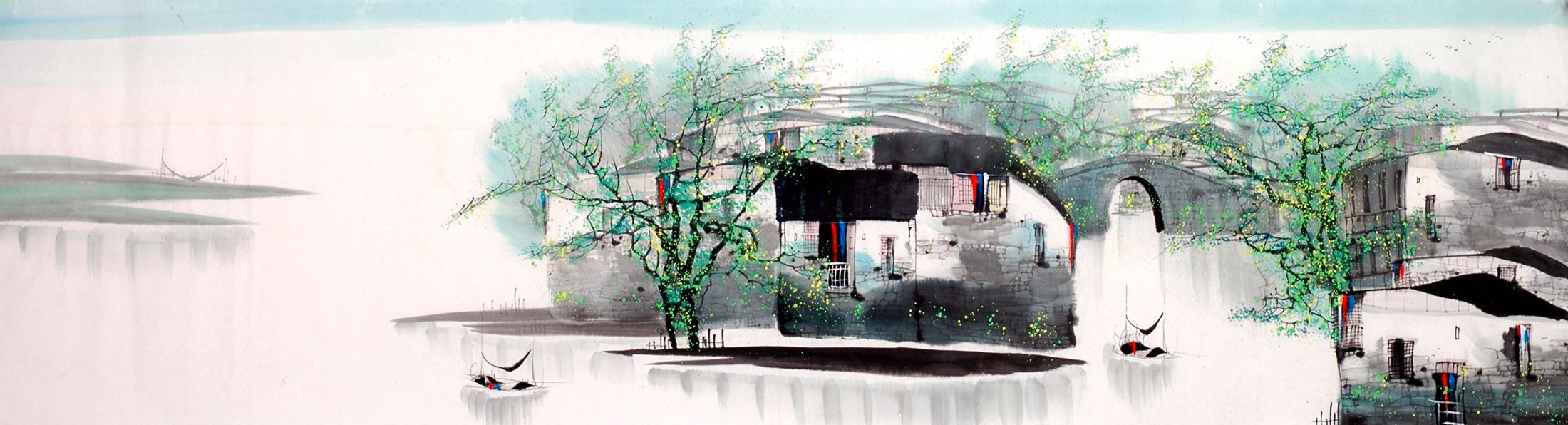 Chinese Landscape Painting - CNAG013949