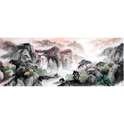 Chinese Landscape Painting - CNAG013953