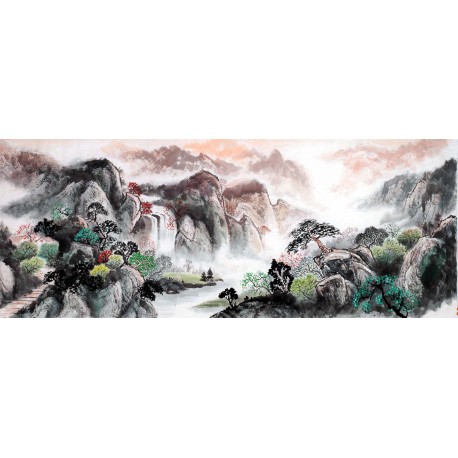Chinese Landscape Painting - CNAG013953