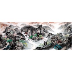 Chinese Landscape Painting - CNAG013954