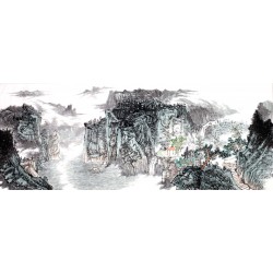 Chinese Landscape Painting - CNAG013956