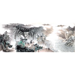 Chinese Landscape Painting - CNAG013958