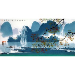 Chinese Aquarene Painting - CNAG013969