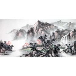 Chinese Landscape Painting - CNAG013970