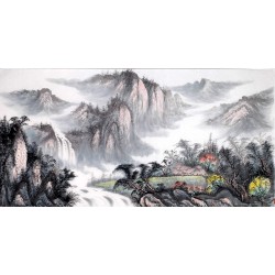 Chinese Landscape Painting - CNAG013971