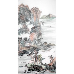 Chinese Landscape Painting - CNAG013972