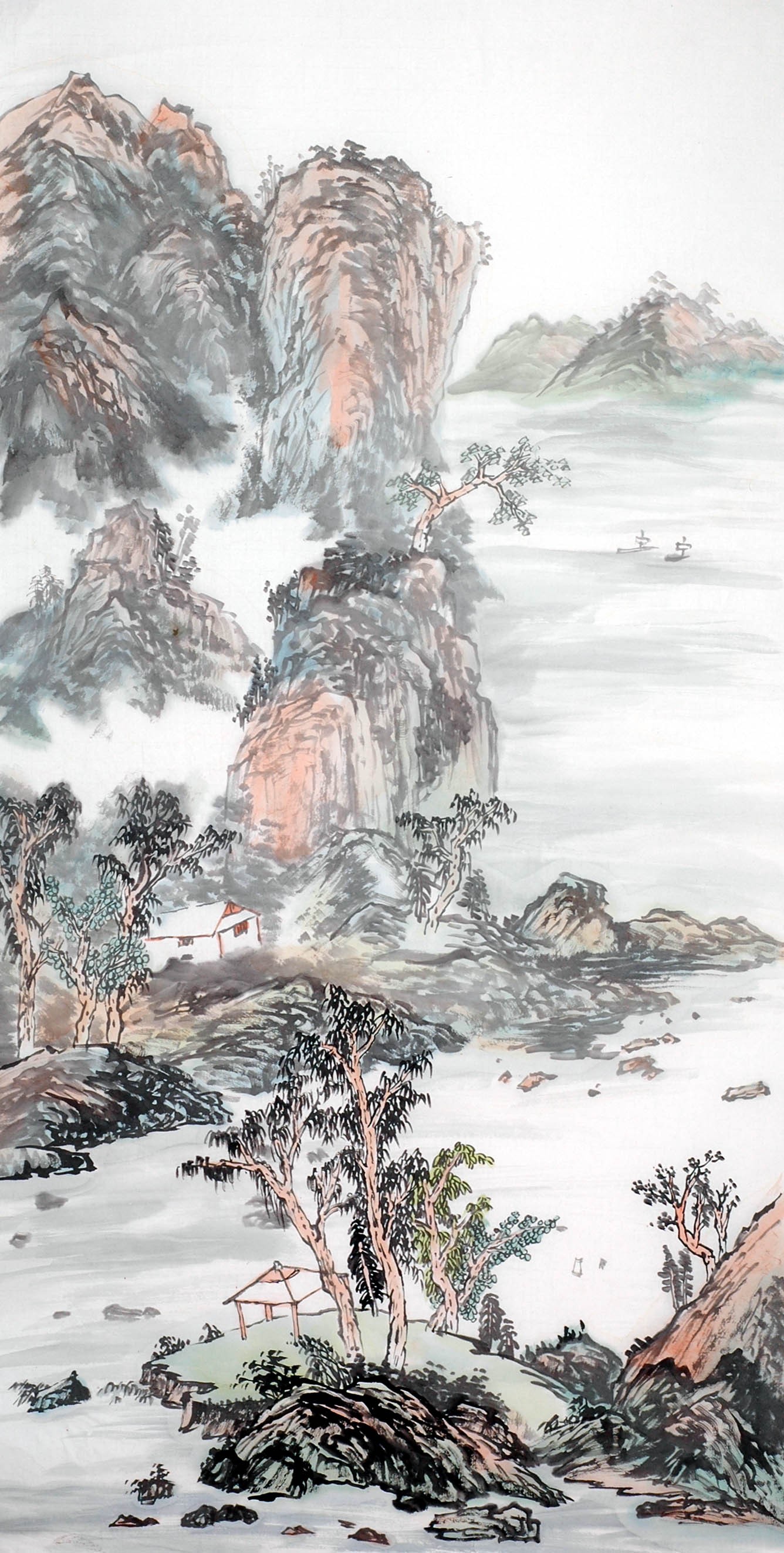 Chinese Landscape Painting - CNAG013972