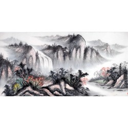 Chinese Landscape Painting - CNAG013973