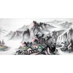 Chinese Landscape Painting - CNAG013974