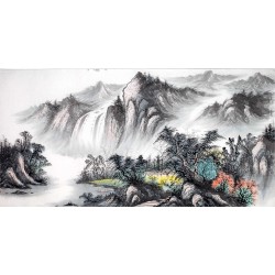 Chinese Landscape Painting - CNAG013976