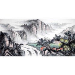 Chinese Landscape Painting - CNAG013978