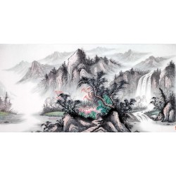 Chinese Landscape Painting - CNAG013979
