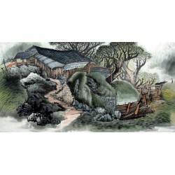 Chinese Landscape Painting - CNAG013981