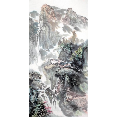 Chinese Landscape Painting - CNAG013988